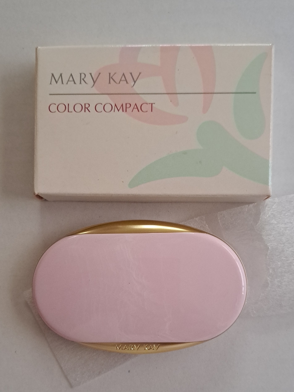 Mary Kay 5455 Pink and Gold Color Compact